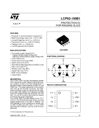 Datasheet LCP02-150B1 manufacturer STMicroelectronics