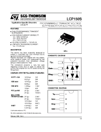 Datasheet LCP150S manufacturer STMicroelectronics