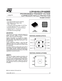 Datasheet LCP152SD manufacturer STMicroelectronics