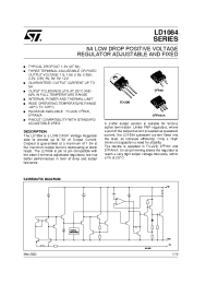 Datasheet LD1084 manufacturer STMicroelectronics