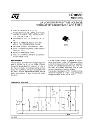 Datasheet LD1085CDT120 manufacturer STMicroelectronics