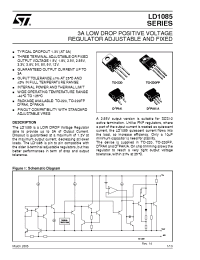 Datasheet LD1085D2M15 manufacturer STMicroelectronics