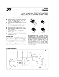 Datasheet LD1086XX18 manufacturer STMicroelectronics
