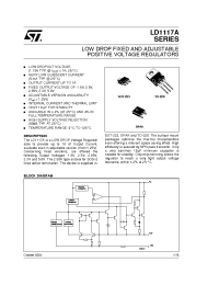 Datasheet LD1117AXX28 производства STMicroelectronics