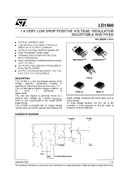 Datasheet LD1580K7-15 производства STMicroelectronics