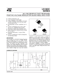 Datasheet LD1585CD2T15 производства STMicroelectronics