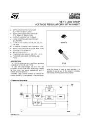 Datasheet LD2979-33 manufacturer STMicroelectronics