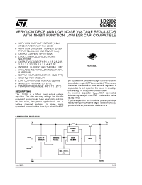 Datasheet LD2982AXX285 manufacturer STMicroelectronics