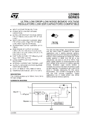 Datasheet LD3985XX21 manufacturer STMicroelectronics