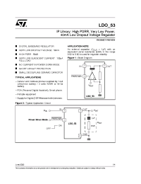 Datasheet LDO53 manufacturer STMicroelectronics