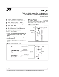 Datasheet LDO57 manufacturer STMicroelectronics