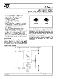 Datasheet LDR1825PT-R производства STMicroelectronics