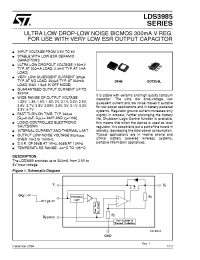 Datasheet LDS3985 manufacturer STMicroelectronics