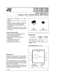 Datasheet LF155 manufacturer STMicroelectronics