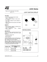 Datasheet LIC01-195 manufacturer STMicroelectronics