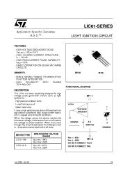 Datasheet LIC01-215H производства STMicroelectronics