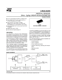 Datasheet LIS2L02AS manufacturer STMicroelectronics