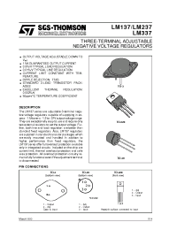 Datasheet LM137K manufacturer STMicroelectronics