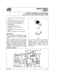 Datasheet LM137L manufacturer STMicroelectronics