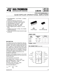 Datasheet LM146D manufacturer STMicroelectronics