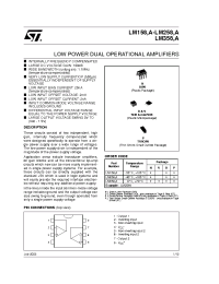 Datasheet LM158N manufacturer STMicroelectronics