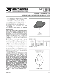 Datasheet LM238K manufacturer STMicroelectronics