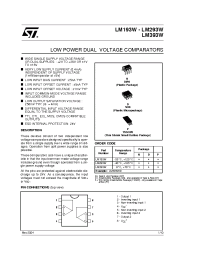 Datasheet LM393WP manufacturer STMicroelectronics