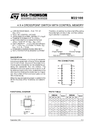 Datasheet M22100 manufacturer STMicroelectronics