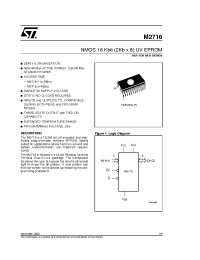 Datasheet M2716-1-F-1 manufacturer STMicroelectronics