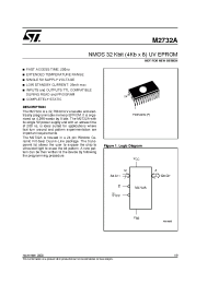 Datasheet M2732A-20-1 manufacturer STMicroelectronics