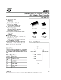 Datasheet M28256 manufacturer STMicroelectronics
