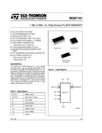 Datasheet M28F101 manufacturer STMicroelectronics