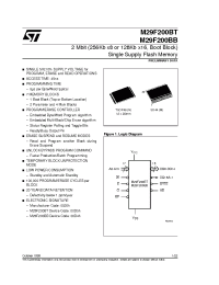 Datasheet M295V200BB55M6T manufacturer STMicroelectronics