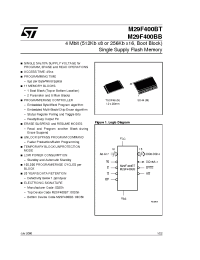 Datasheet M295V400BB90M3T manufacturer STMicroelectronics