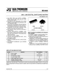 Datasheet M3488 manufacturer STMicroelectronics
