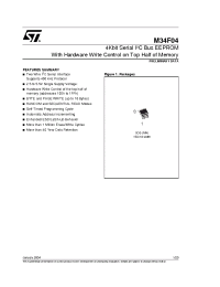 Datasheet M34F04-WMN6TP manufacturer STMicroelectronics