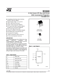 Datasheet M35080-BN6T manufacturer STMicroelectronics