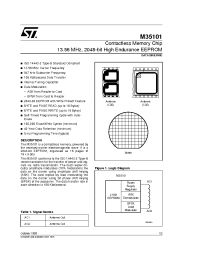 Datasheet M35101-C20 manufacturer STMicroelectronics