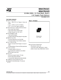 Datasheet M58CR032C manufacturer STMicroelectronics