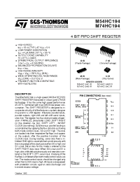 Datasheet M74HC194B1R manufacturer STMicroelectronics