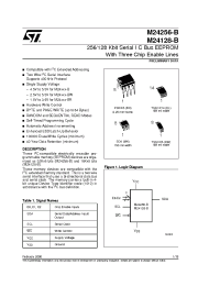 Datasheet MM24128-BDL5T manufacturer STMicroelectronics