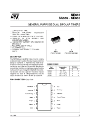 Datasheet NE556D manufacturer STMicroelectronics