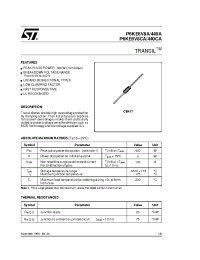 Datasheet P6KE100CA manufacturer STMicroelectronics