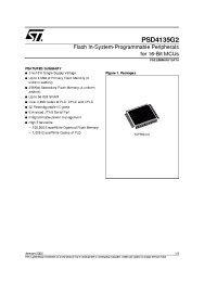 Datasheet PSD4135F1-12JI manufacturer STMicroelectronics