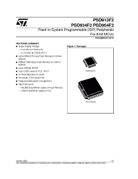 Datasheet PSD913G2V-C-90UI manufacturer STMicroelectronics