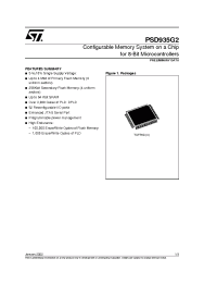 Datasheet PSD935G3-A-90M manufacturer STMicroelectronics
