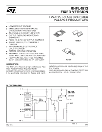 Datasheet RHFL4913KP50-02V manufacturer STMicroelectronics