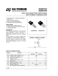 Datasheet SGSIF444 manufacturer STMicroelectronics