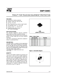 Datasheet SMP100MC-160 manufacturer STMicroelectronics