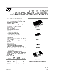 Datasheet ST62T15C manufacturer STMicroelectronics